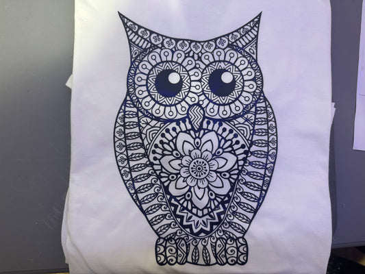Mandala Owl T-Shirt